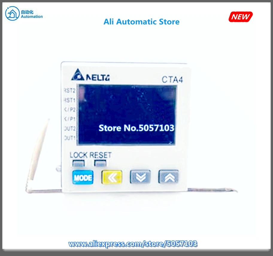 CTA4100A 48*48 Timer Counter Rotator Three-in-one The Second Output Is Relay AC 100-220V New