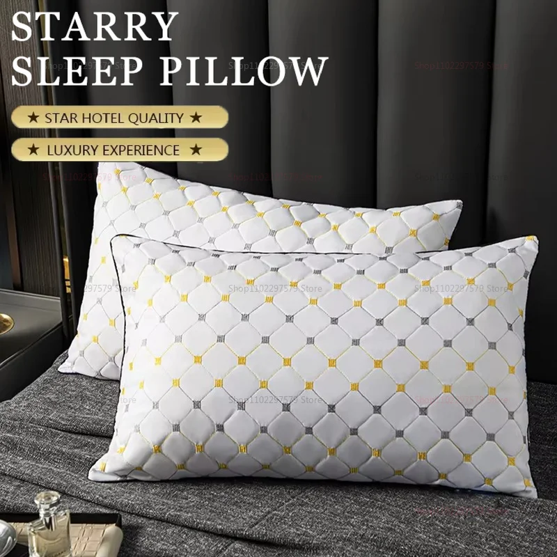 【セール中】五つ星ホテルの枕は、非常に柔らかい頸椎保護と睡眠補助を目的とした特別な枕芯で、家庭用でいびき防止です。