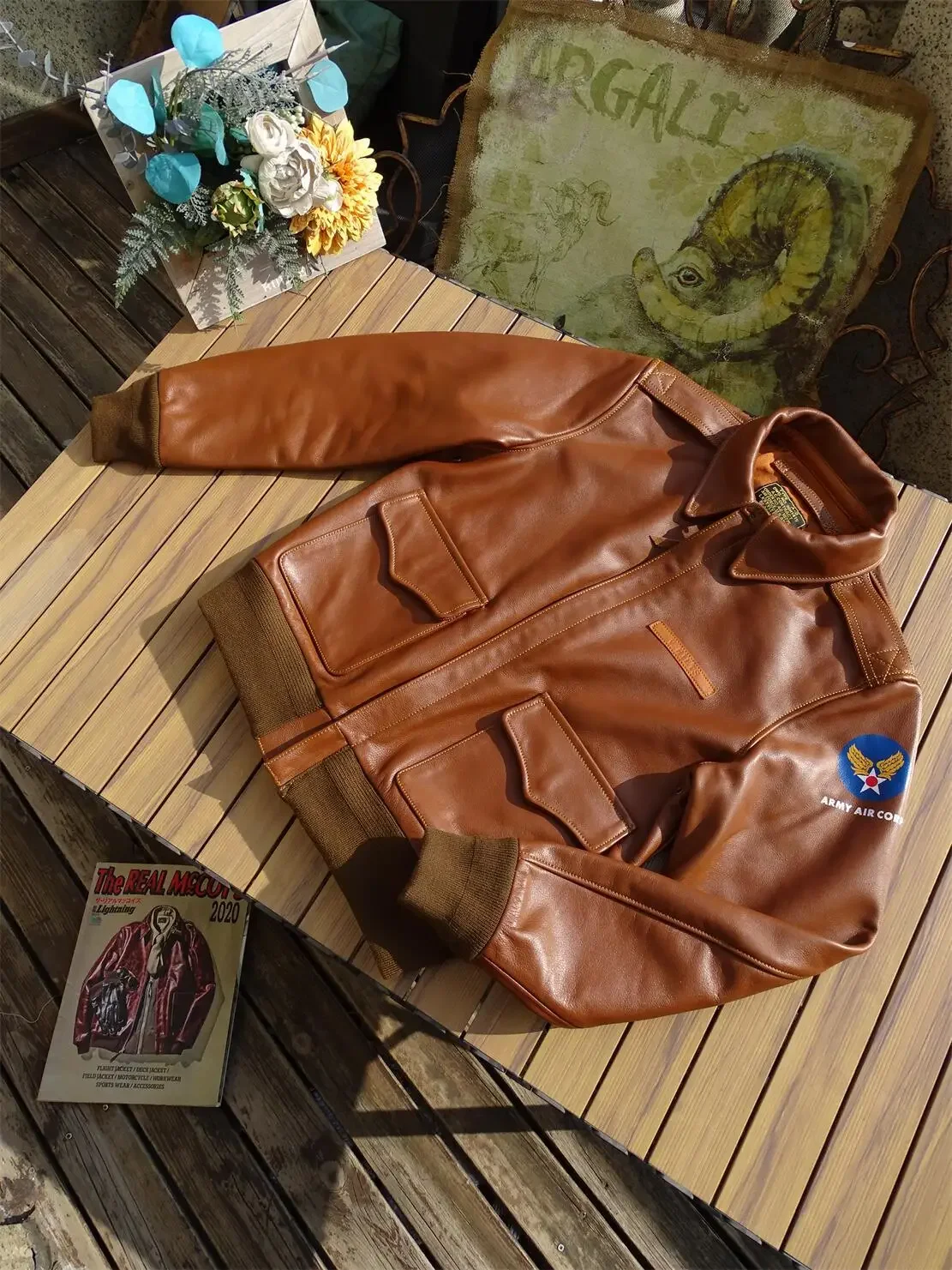 

Tailor Brando, классическая куртка-пилот из натуральной кожи A2, мужская винтажная куртка из натуральной кожи