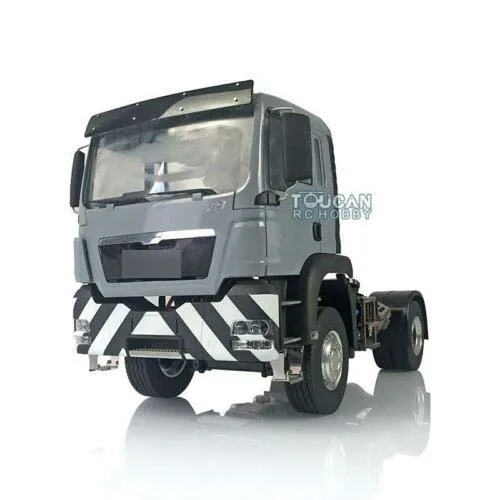 

LESU Remote Control Tractor Truck 1/14 Man Tgs 4X2 Metal Chassis Model Motor Painted Cabin for Tamiyay RC Trailer Thzh0950-Smt3