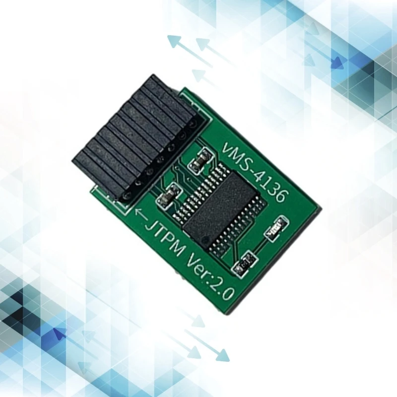 Mô-đun bảo mật được mã hóa TPM 2.0 LPC 14Pin Thẻ mạch chủ Dropship