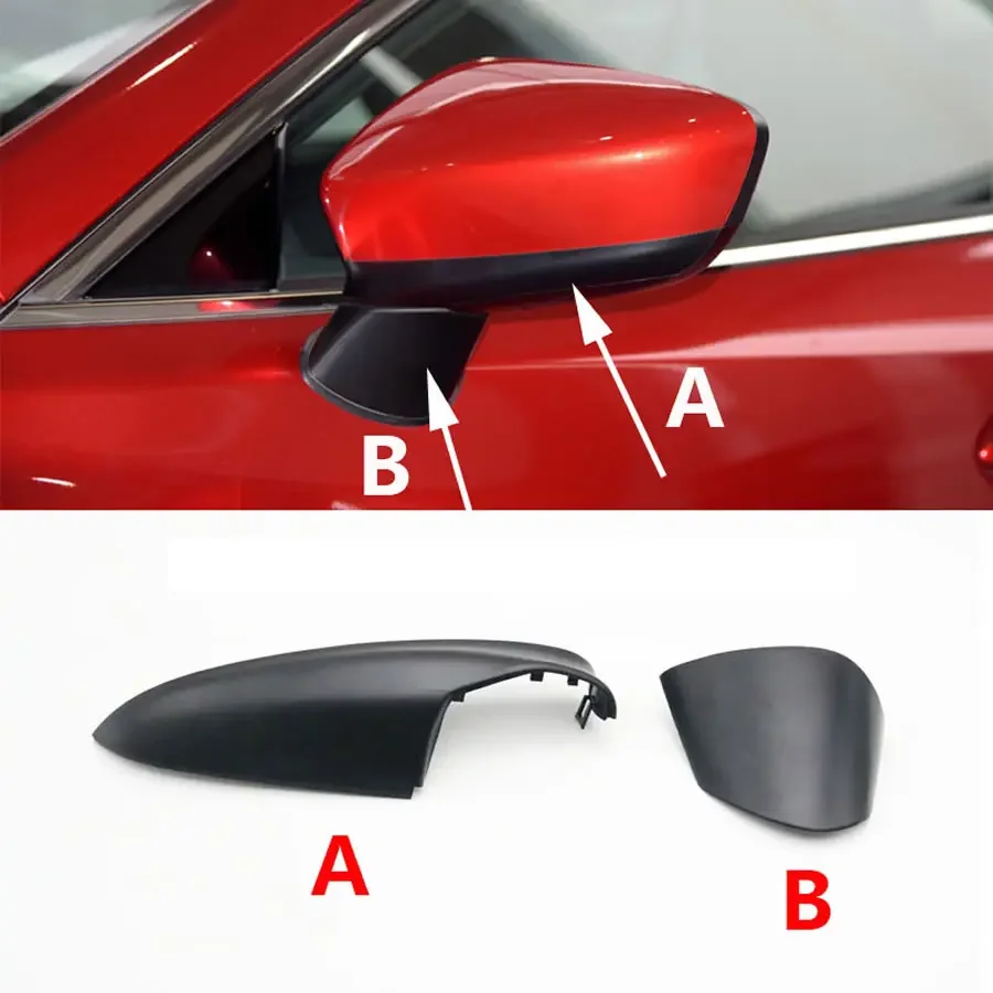 Mazda 6 Atenza 2014 2015 2016 2017 Car Accessories Outer Side Mirror Housing Cap Base Rearview Mirrors Lower Cover