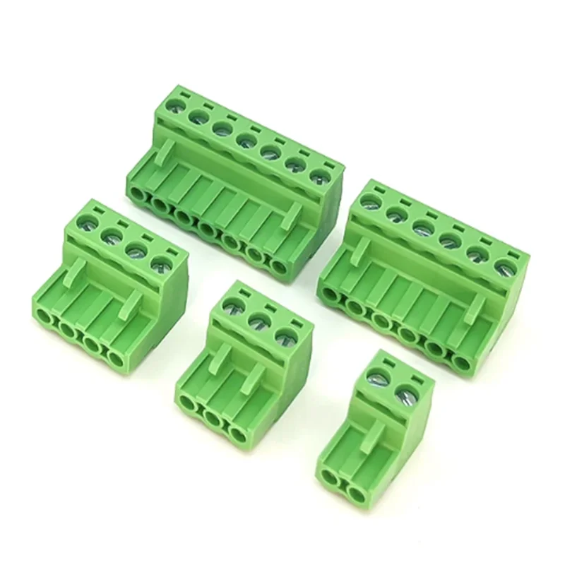 10PCS 2EDGK 5.08mm TERMINAL BlOCK 5.08 PLUG-IN PCB CONNECTOR 2EDG PCB 2PIN /3P/4P/5P/6P/7P/8P/9P/10P