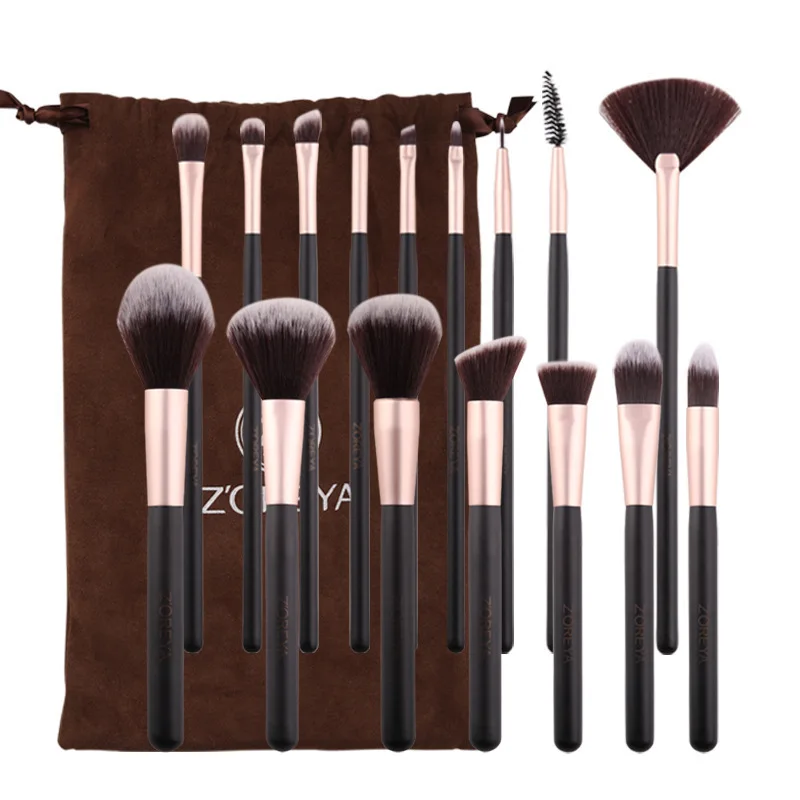 

ZOREYA Beauty Tool Eye Shadow Lip Foundation Make-Up 16 Pieces Of Makeup Brush