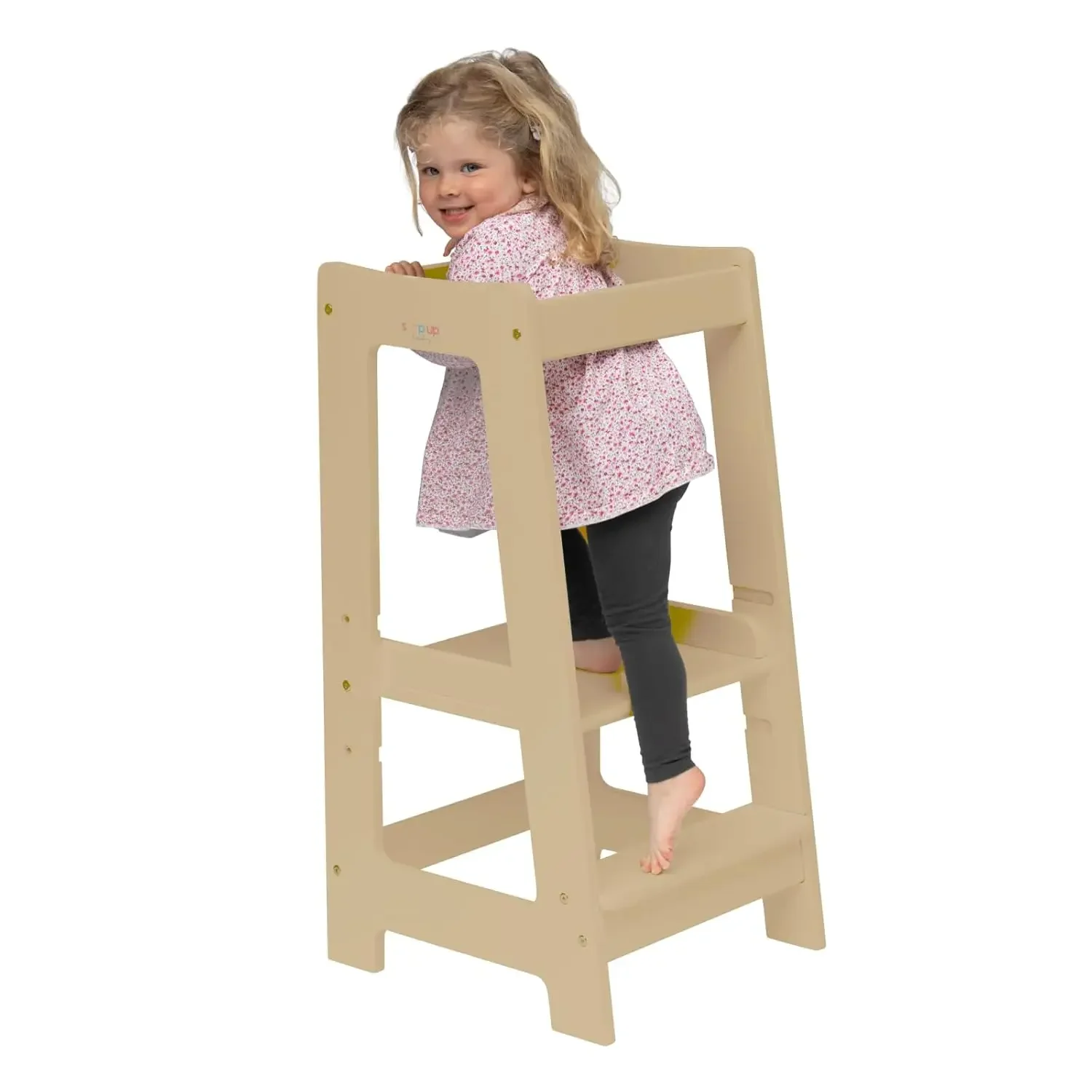 Toddler Tower | Inspired | Toddler Kitchen Stool Helper , Kids Kitchen Step Stool ,Toddler Standing Tower