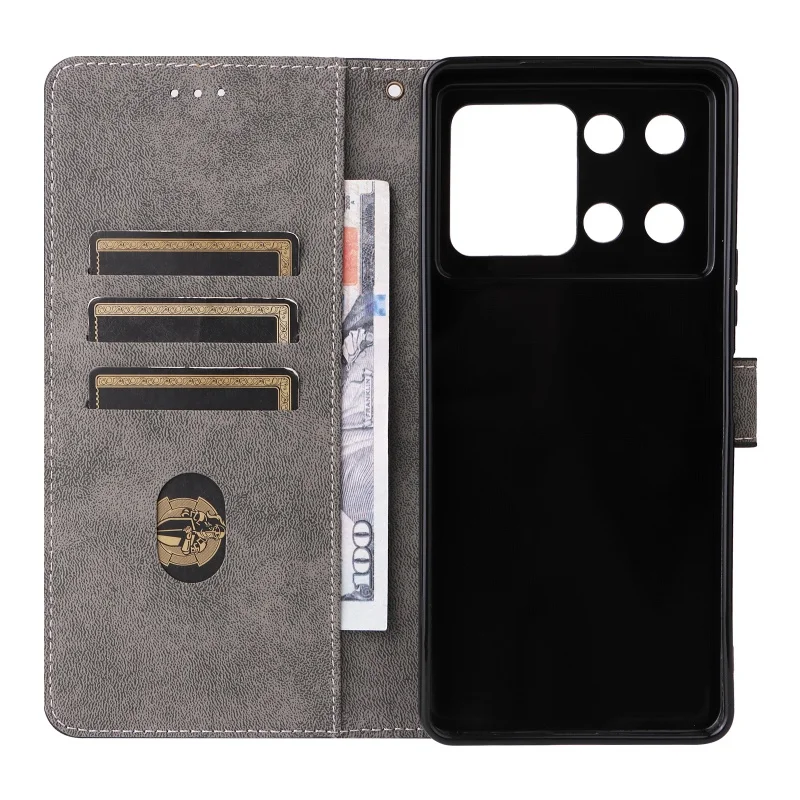 Para cubot p90 2025 caso flip couro do plutônio carteira livro suporte caso para cubot p90 p 90 capa com slots de cartão telefone capa