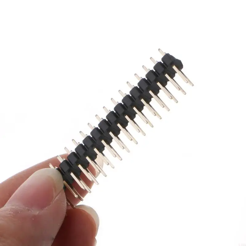 L4MA 2.54mm 2x20 Pin Break-Away Dual Pria Header Pin Untuk GPIO
