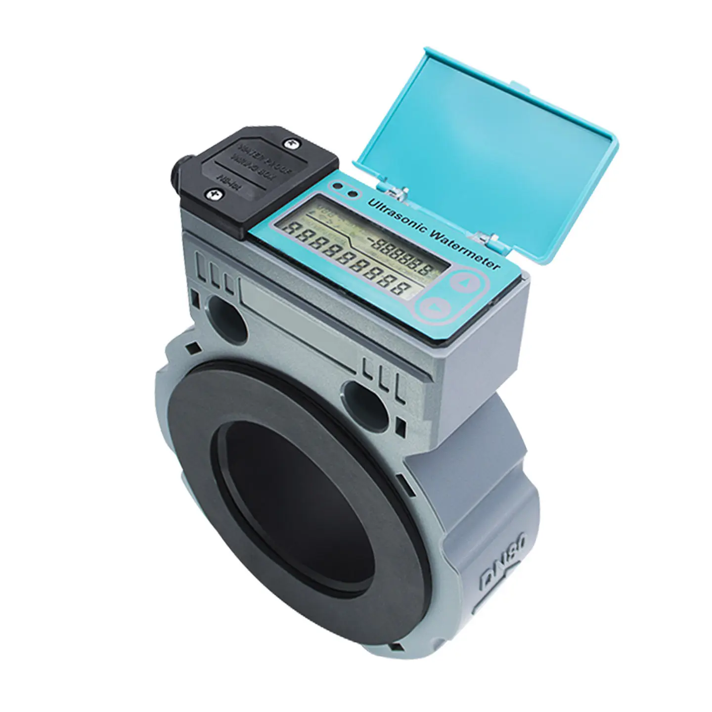 Water meter intelligent remote transmission large screen display, pipeline agricultural irrigation meter RS485 output