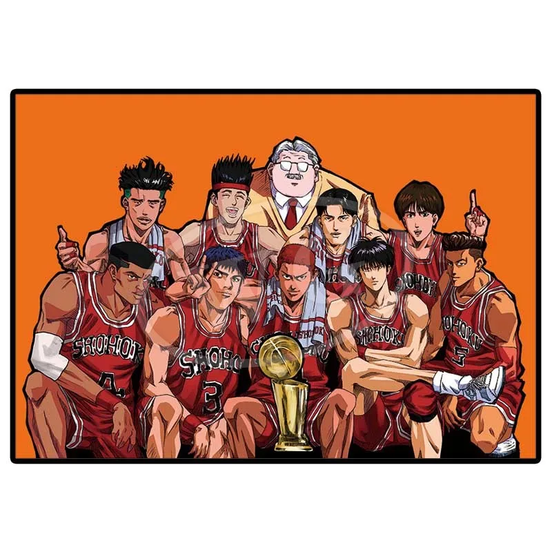 Japan Anime Figure The First Slam Dunk Poster Aesthetic Sports Basketball Canvas Painting Decoration Wall Art Kawaii Room Decor