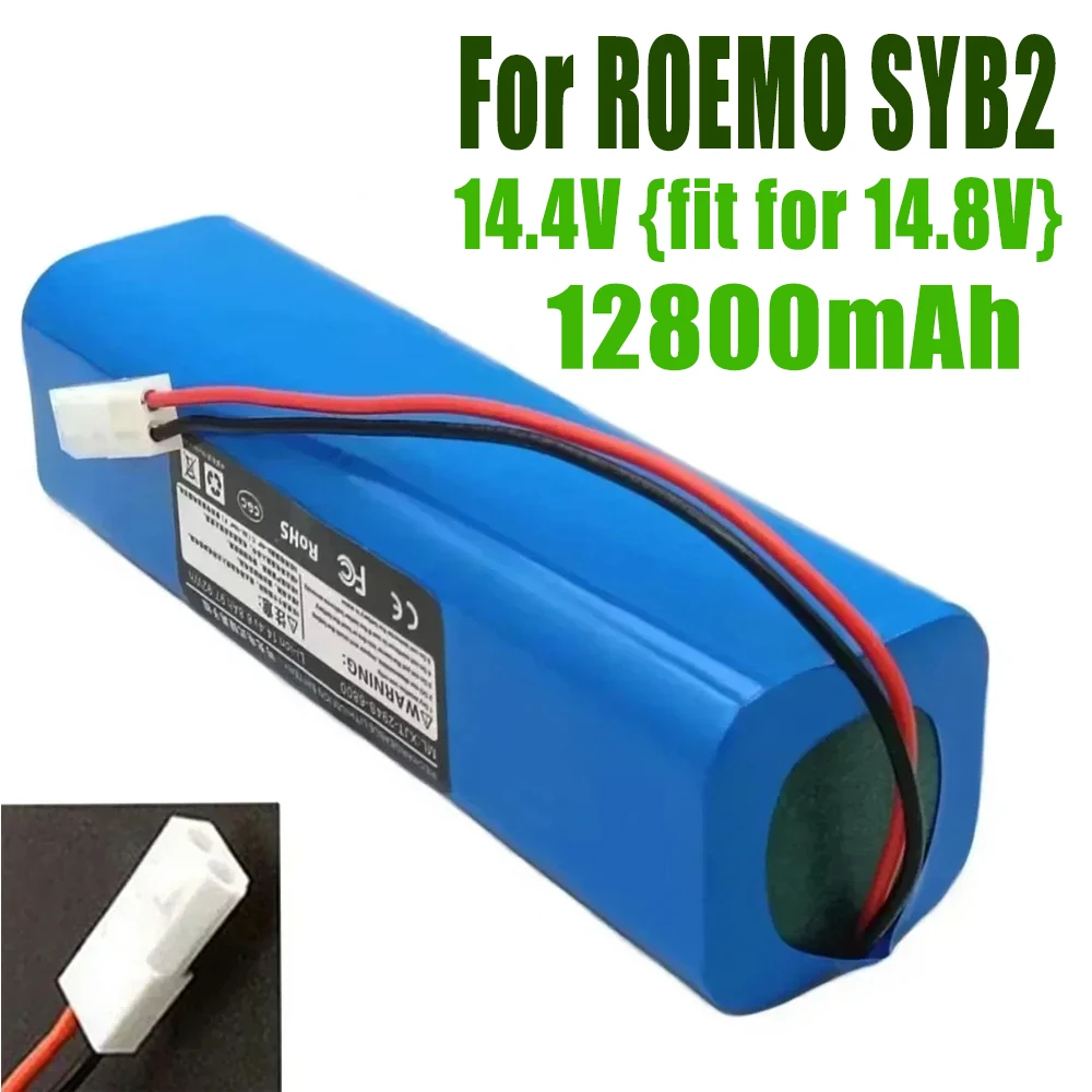 

Suitable For ROEMO SYB2 Original Accessories. Rechargeable Lithium Battery Pack 4s2p.14.4v 12800mAh.