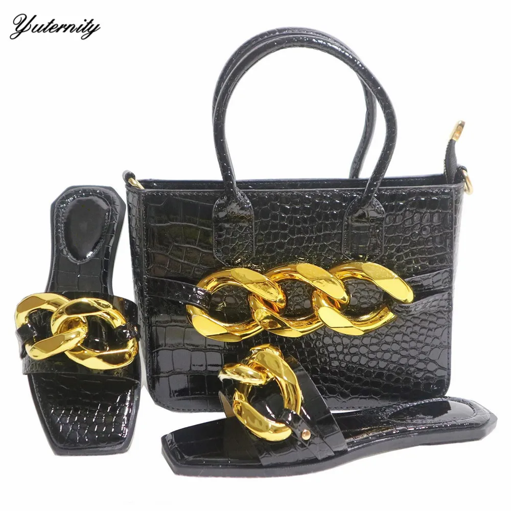 

Fashion Elegant Woman Wine PU Leather Shoes And Purse Sets High Quality African Pumps Shoes And Bag Set For Party On Stock
