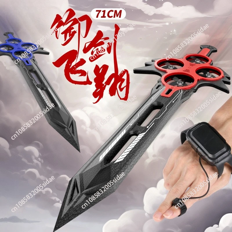 dispositif-volant-en-forme-d'epee-de-suspension-de-detection-de-geste-jouet-drone-controle-a-la-main-modele-d'epee-volante-avec-batterie-au-lithium-unique