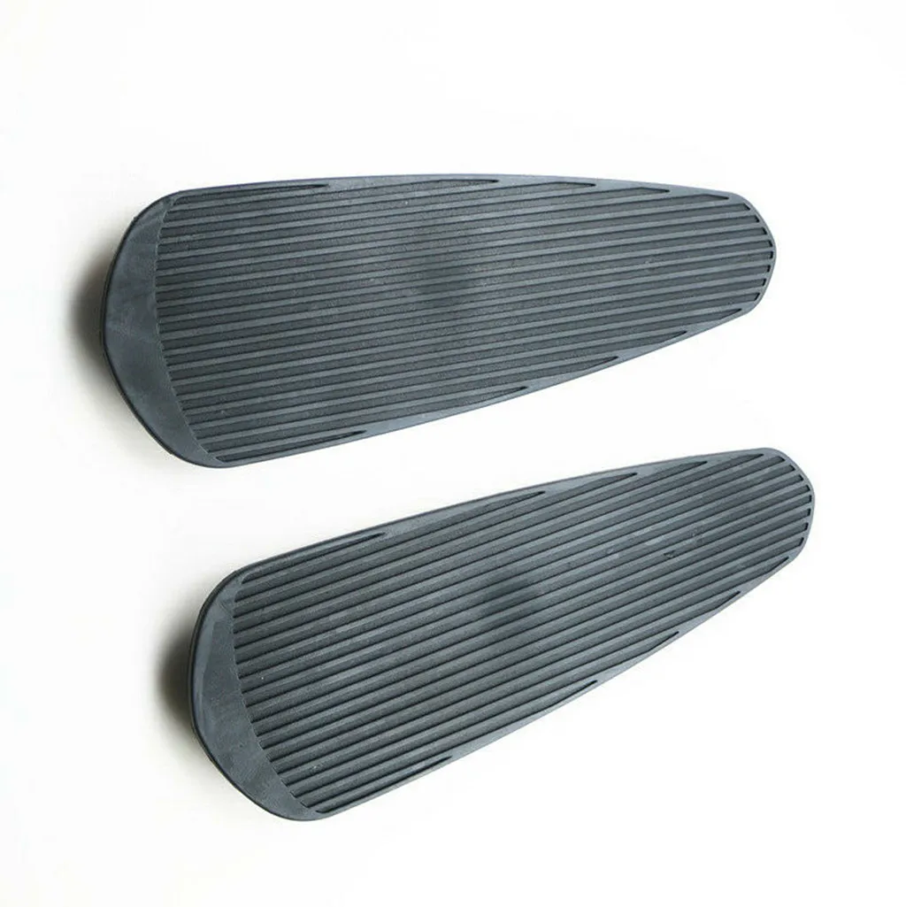 Black Rubber Rider Footboard Footrest Foot Peg Pad for Indian Chieftain 17-19 / Chief Dark Horse 15–19   14–19