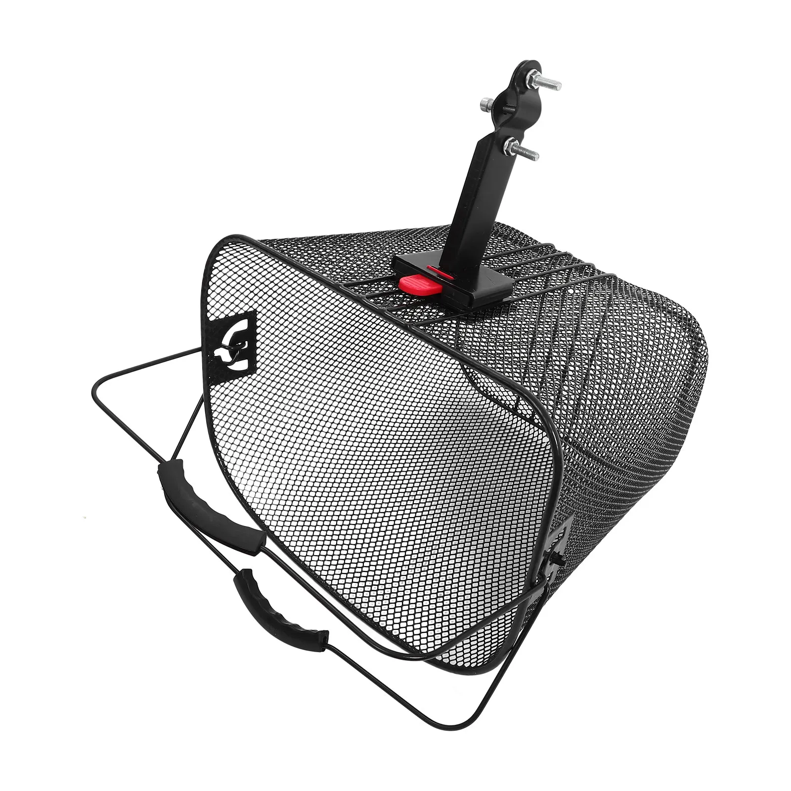 

Металлическая передняя корзина для велосипеда на руль, съемная, для городской езды и перевозки продуктов