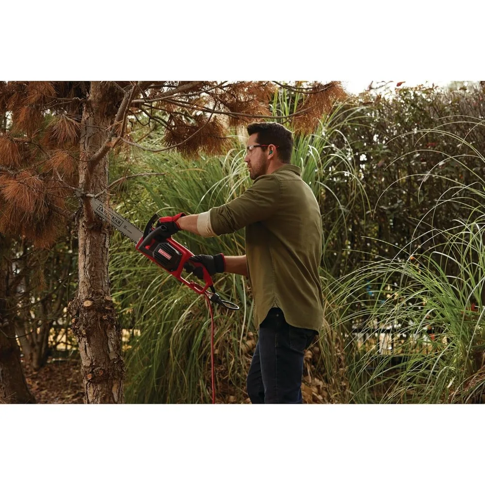 منشار كهربائي 16 بوصة 12 أمبير من حرفي، سلكي، تصميم مريح مع محرك قوي (CMECS600)