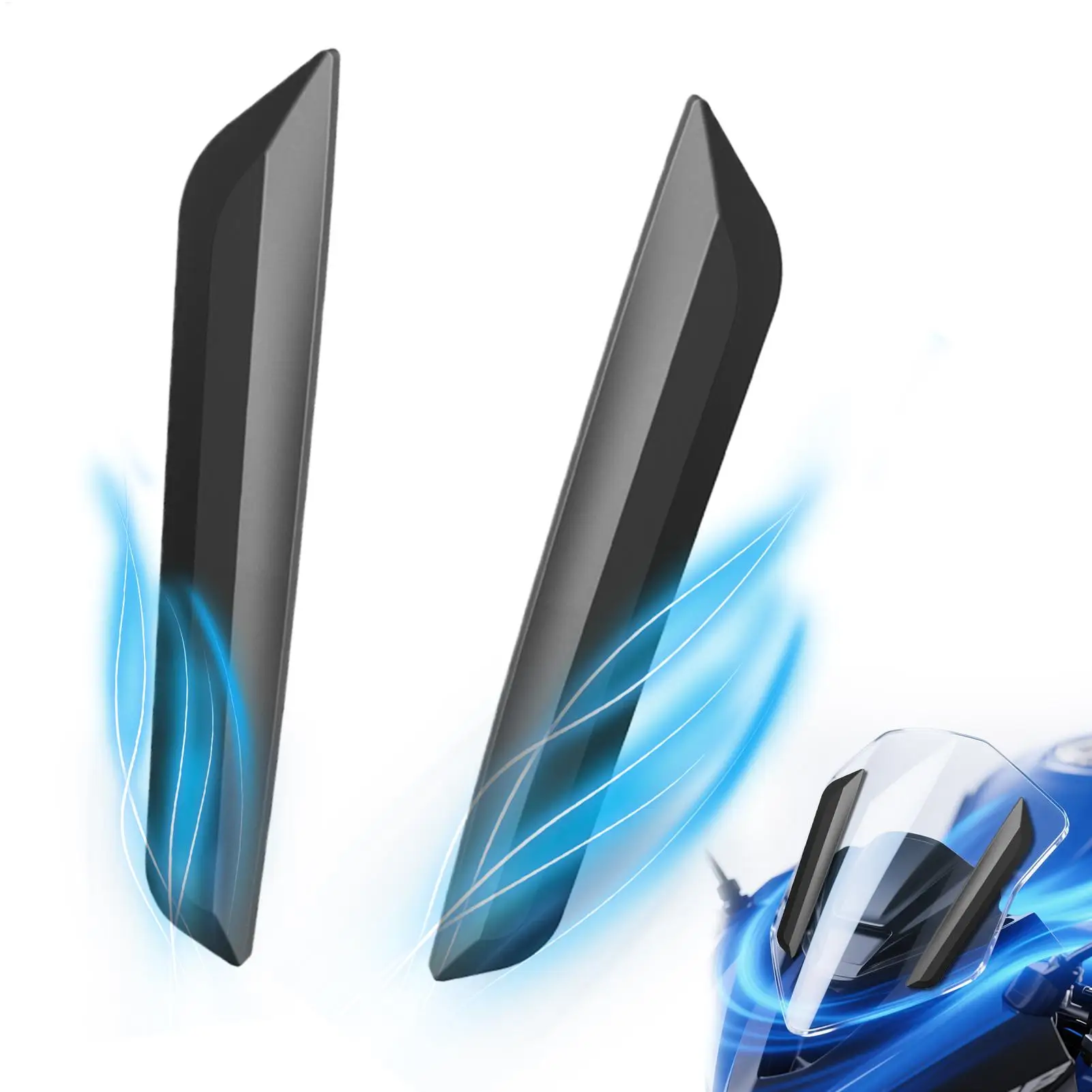 

Motobikes Front Windshield Spoiler Strip Motorcycle Windshield Trim Molding Motorcycle Deflector Decorative Strip Moto Accessory