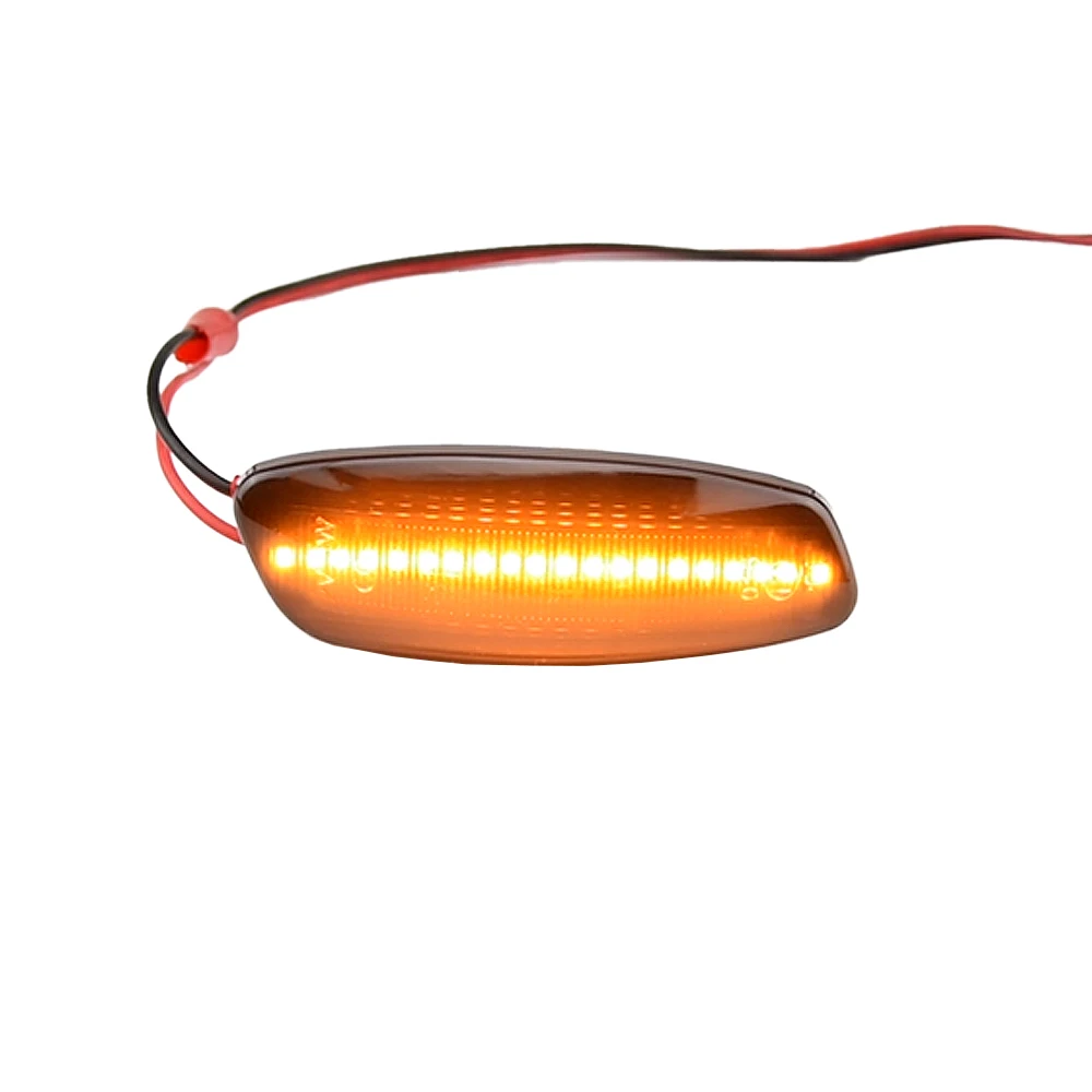 2Pcs Dynamic LED Side Marker Lights 12V Flowing Turn Signal Light Blinker For Citroen C3 C4 C5 DS3 DS4 for Peugeot 207 308 3008