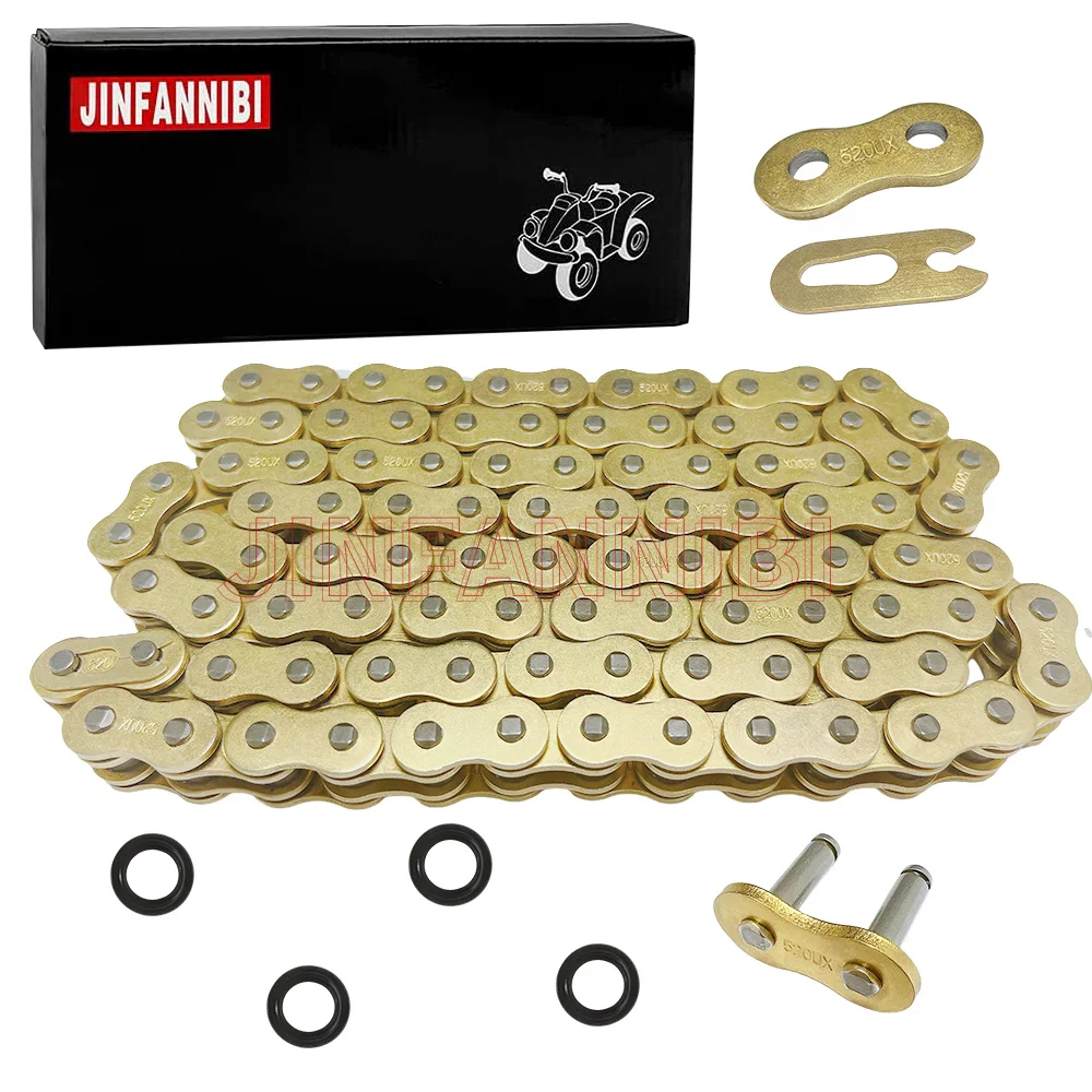 

520 X-Ring Drive Chain & Connecting Master Link For Honda XL500S 1979 1980 1981