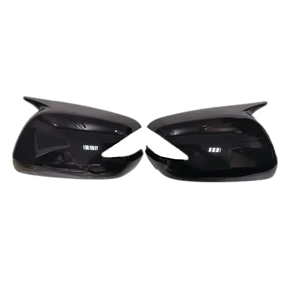 For Honda Fit Jazz 2009-2013 Car Sticker Rearview Side Mirror Cover Wing Cap Exterior Door Rear View Case Trim Carbon Fiber Look view 3