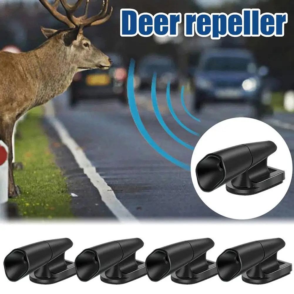 

Vehicle Deer Repeller Siren - Anti-Collision Wildlife Warn Device For Field Drives, Animal Alert Equipment Whistles