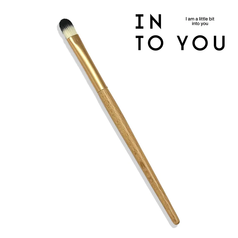 INTO YOU Brand Lip Brush Makeup Brushes Powder Blush Eyeshadow Lip Eye Makeup Brush Wooden Handle Lip Makeup Brush Beauty Tool