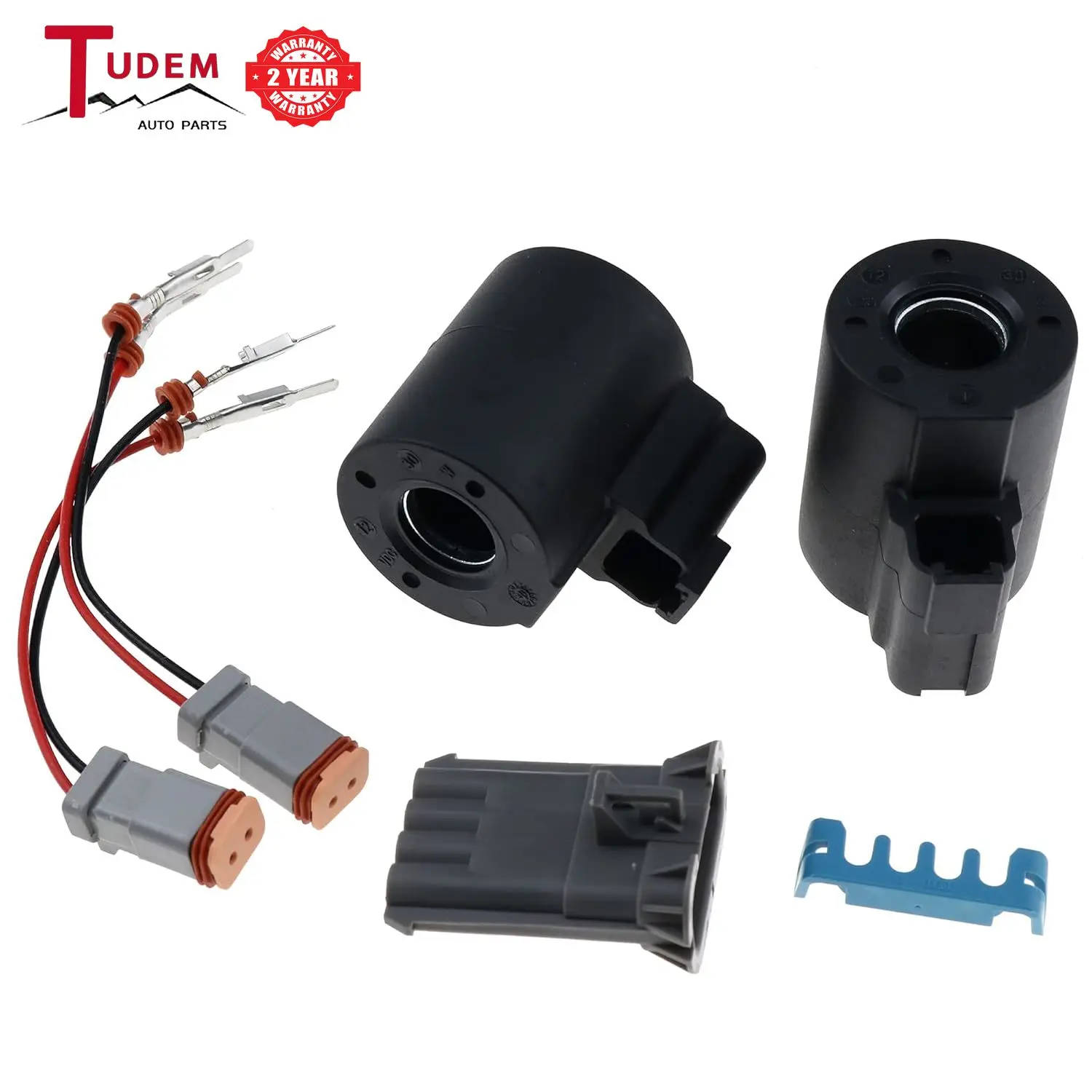 Excavator Solenoid Coil Kit Fits for Case Loader Backhoe 570L 580L 580M 585G 87456900 190443A1 134126