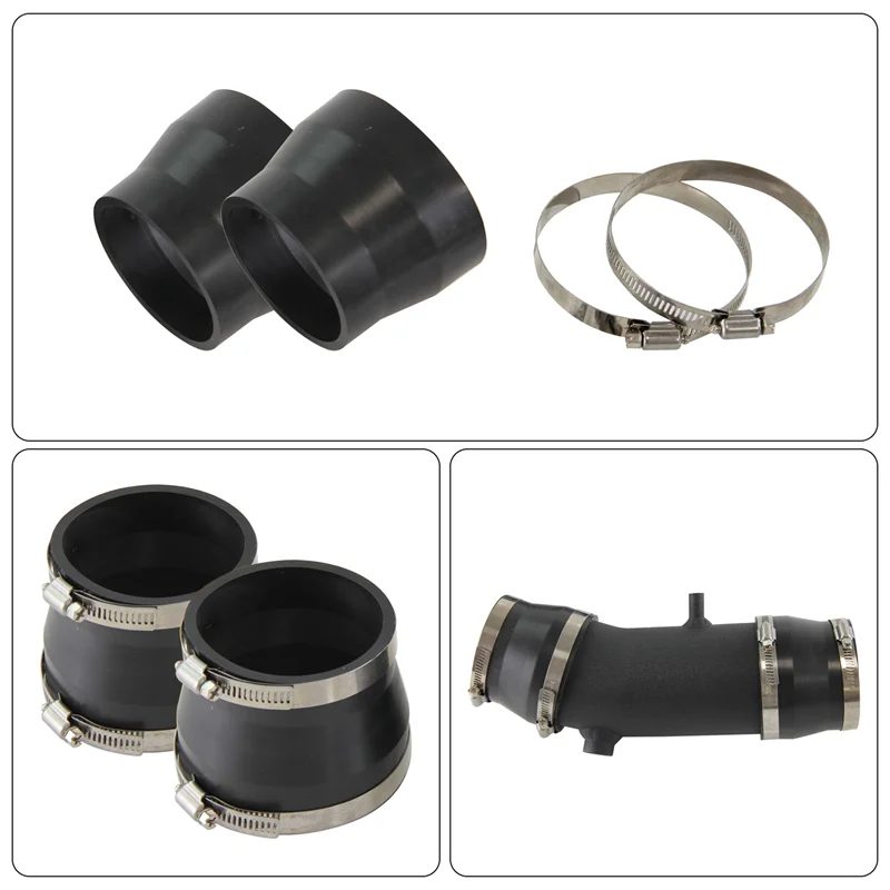 Cold Air Intake Pipe Kit & Air Filter Fits for Mustang GT/GTS 5.0L V8 Engine 1994-1995