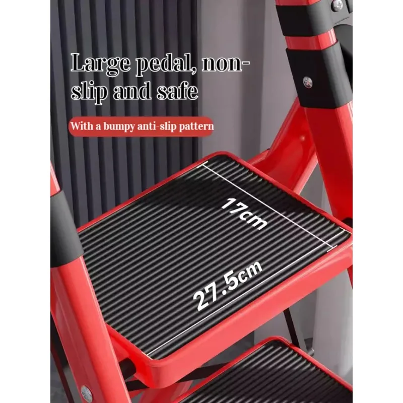 Retractable Catch The High Ladder Nonslip Solid Loadbearing Multifunction Thickening Large Pedal Multifunctional Shelf Stable