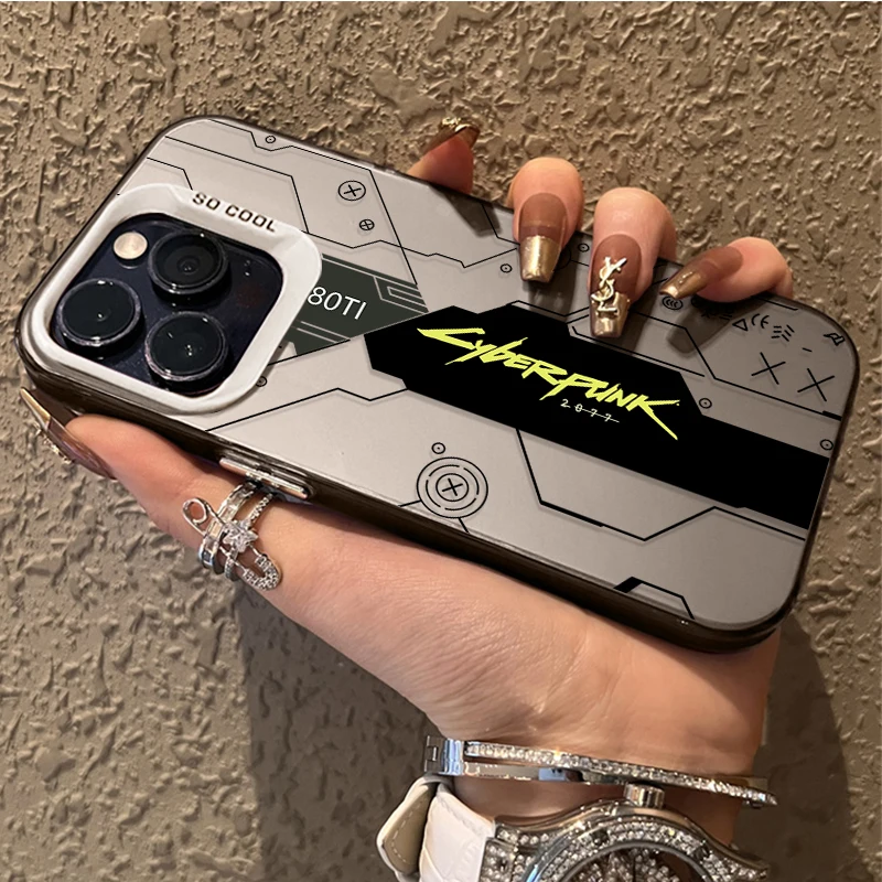 Funda C-Cyberpunk de lujo para Xiaomi 14T 13T 12T 14 13 Pro 11 Lite 5G NE POCO X7 X6 X5 X3 NFC F3 F4 GT F5 F6 M5S C65 C75 M6 Pro