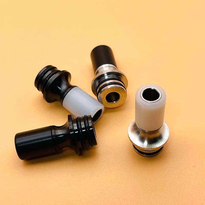 DSX Ivant Style 510 MTL Drip Tip Stainless Steel+POM Heat Resistance Mouthpiece for RDA RTA Tank Atomizer Cigarette Accessory