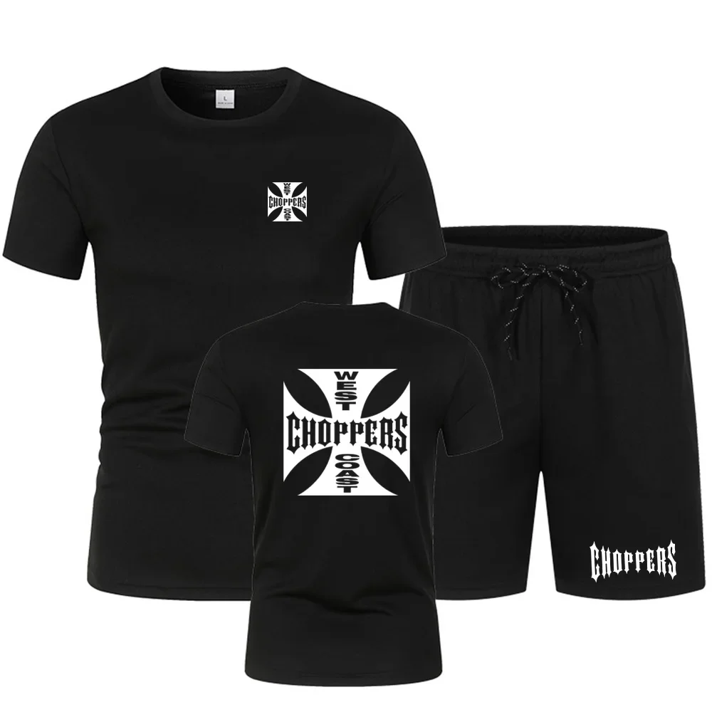 Furious 7 แฟชั่นผู้ชาย Paul Walker Fast Furious รอบคอเสื้อยืดกางเกงขาสั้น 2-in-1 ชุดแขนสั้นกางเกงขาสั้น Quick Drying