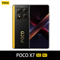 POCO X7 5G, NFC, Smartphones, Dimensity 7300-Ultra, 120 Hz, 50 MP main camera with OIS, IP68 water resistant, 5110 mAh battery,Charger Not Included