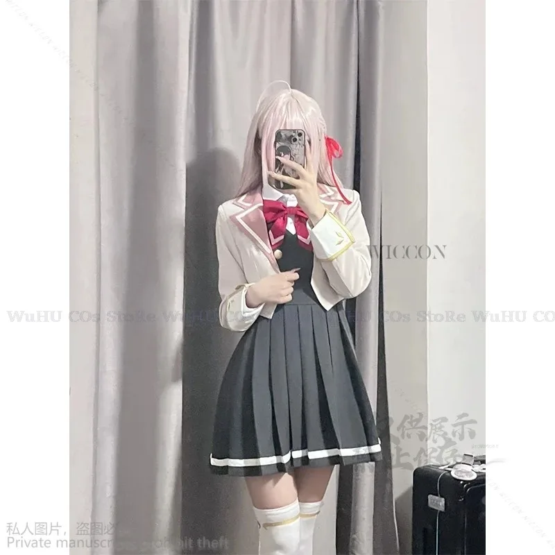 qq98Anime Alya Alisa Mikhailovna Kujou Costume Sometimes Hides Her Feelings In Russian JK School Uniform Cosplay Kawaii