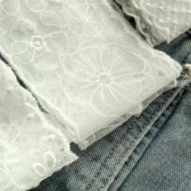 

Sweet Lace Belt For Women To Match Skirts And Jeans, White Silk Belt, Long Silk Scarf, Suitable For Daily Wear
