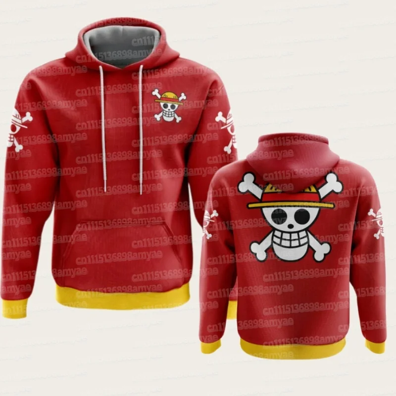 One Piece Trafalgar Law 3D Digital Cartoon Print Logo Anime Cosplay Kleidung Hoodie Warmer Pullover Jacke Peripherieartikel Familienoutfit – Detail 11