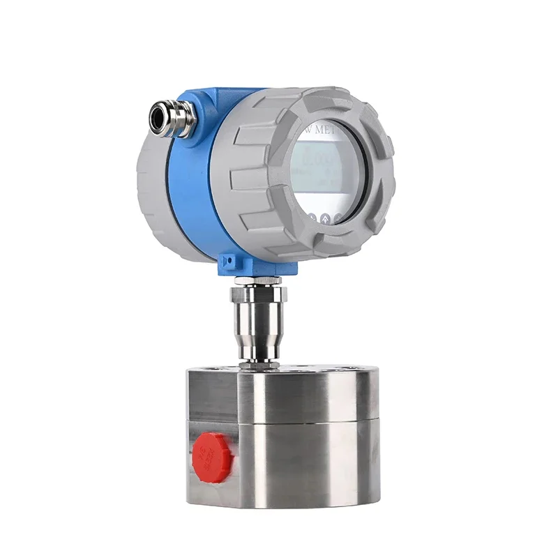 

Gear Flowmeter for small flow range high accuracy PTEF stainless steel housing pulse 4-20ma Hart