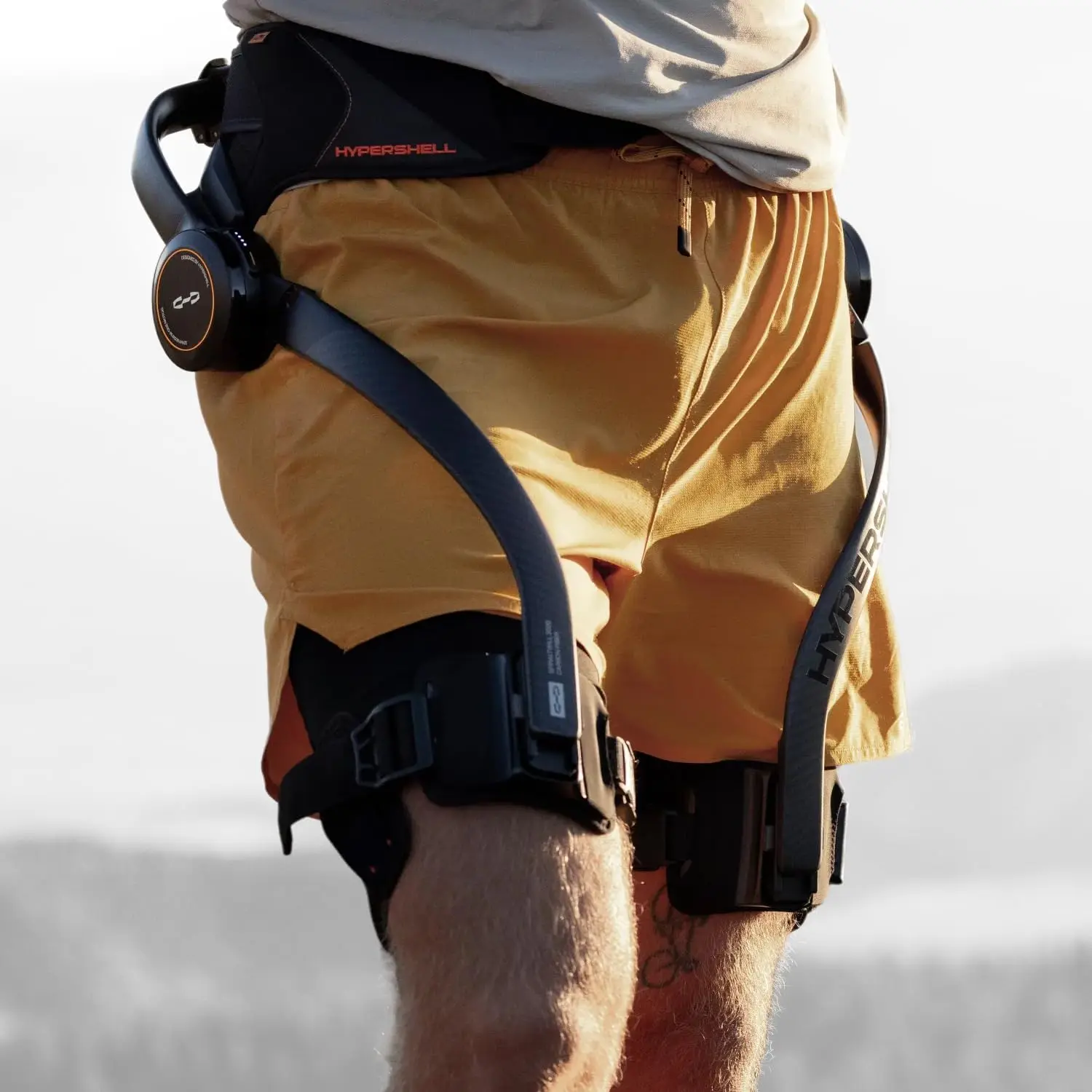 

Hypershell X Ultra Exoskeleton, Leg Strength with 1000 W Output, Upgraded 30 km Battery Range, 12 Intelligent Modes, IP54 for Daily and Outdoor Activities, Walking, Hiking, 2 Batteries