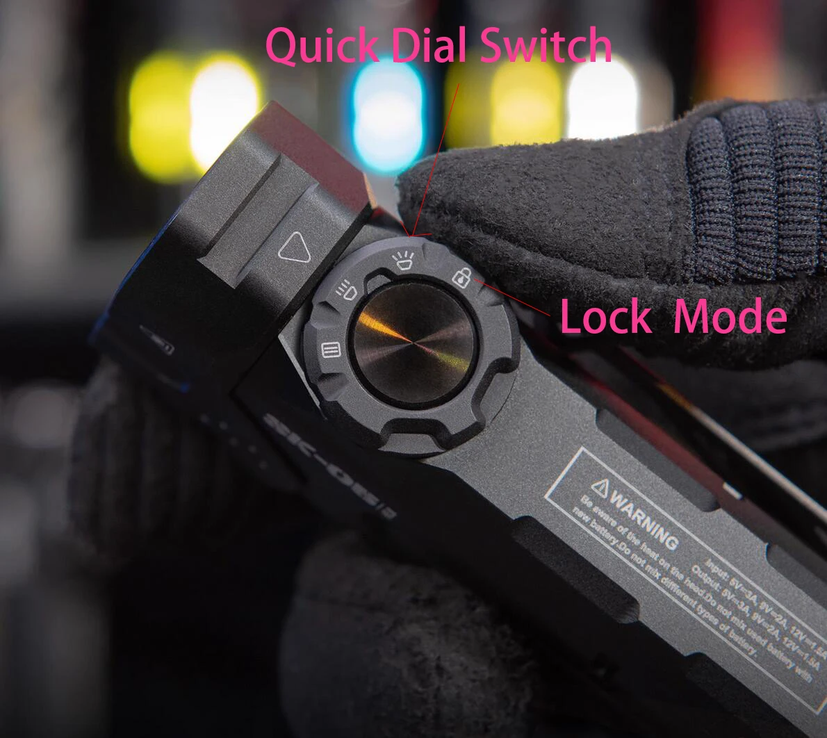 LOOP GEAR Multifunctional EDC LED Flashlight 4300LM Spotlight & Floodlight 2 in 1 ,Magnetic Tail,Power Bank Torch for Camping