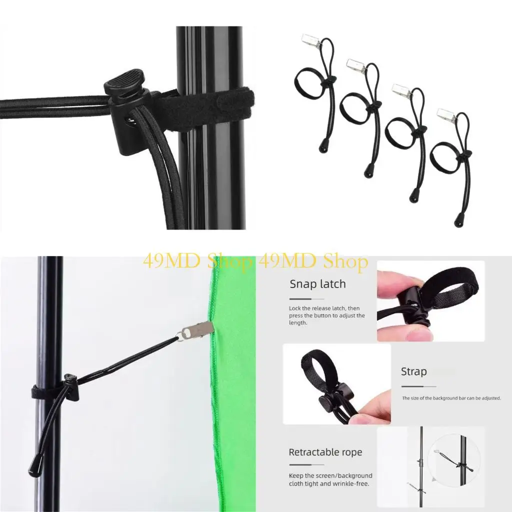 

49MD 4 шт. Нейлоновый металлический зажим для стабилизации одежды во время выступлений и фотографий