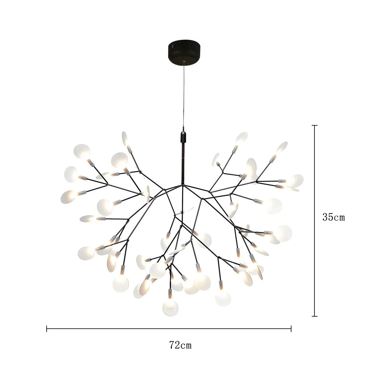 Wohnzimmer Lampe Designer kreative Firefly Foyer Kronleuchter Innendekoration Luxus Kronleuchter