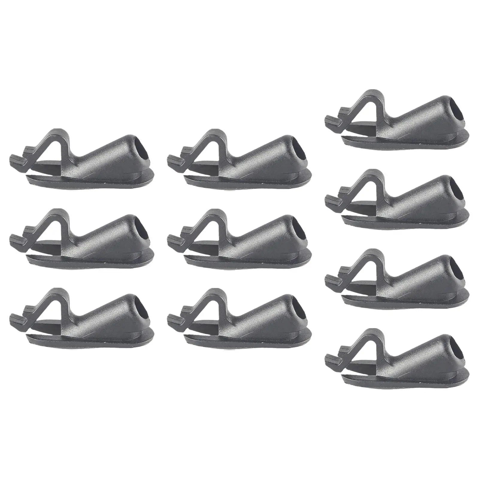 

10 шт. зажимы для трубок велосипедного троса, универсальный держатель тормозной линии, фиксированная маршрутизация