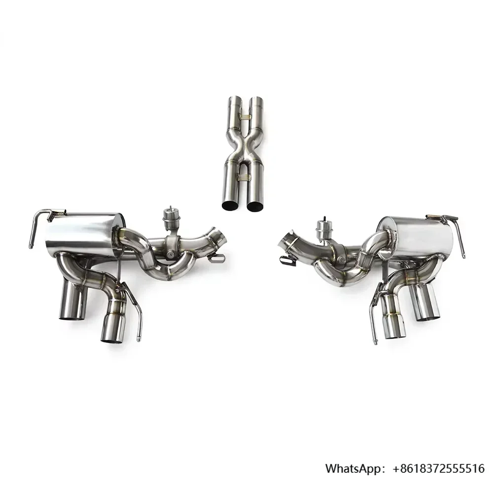 

X For Ferrari California T 3.9T 2012-2018 Premium Stainless Steel Exhaust Valve Control Rear Baffle Exhaust Car Exhaust Tuning
