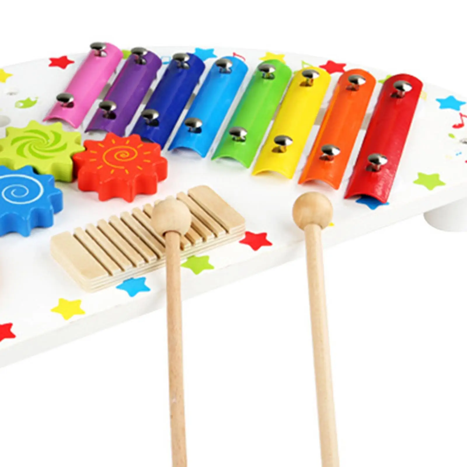 Strumento a percussione con mazze Xilofono in legno per bomboniere per bambini