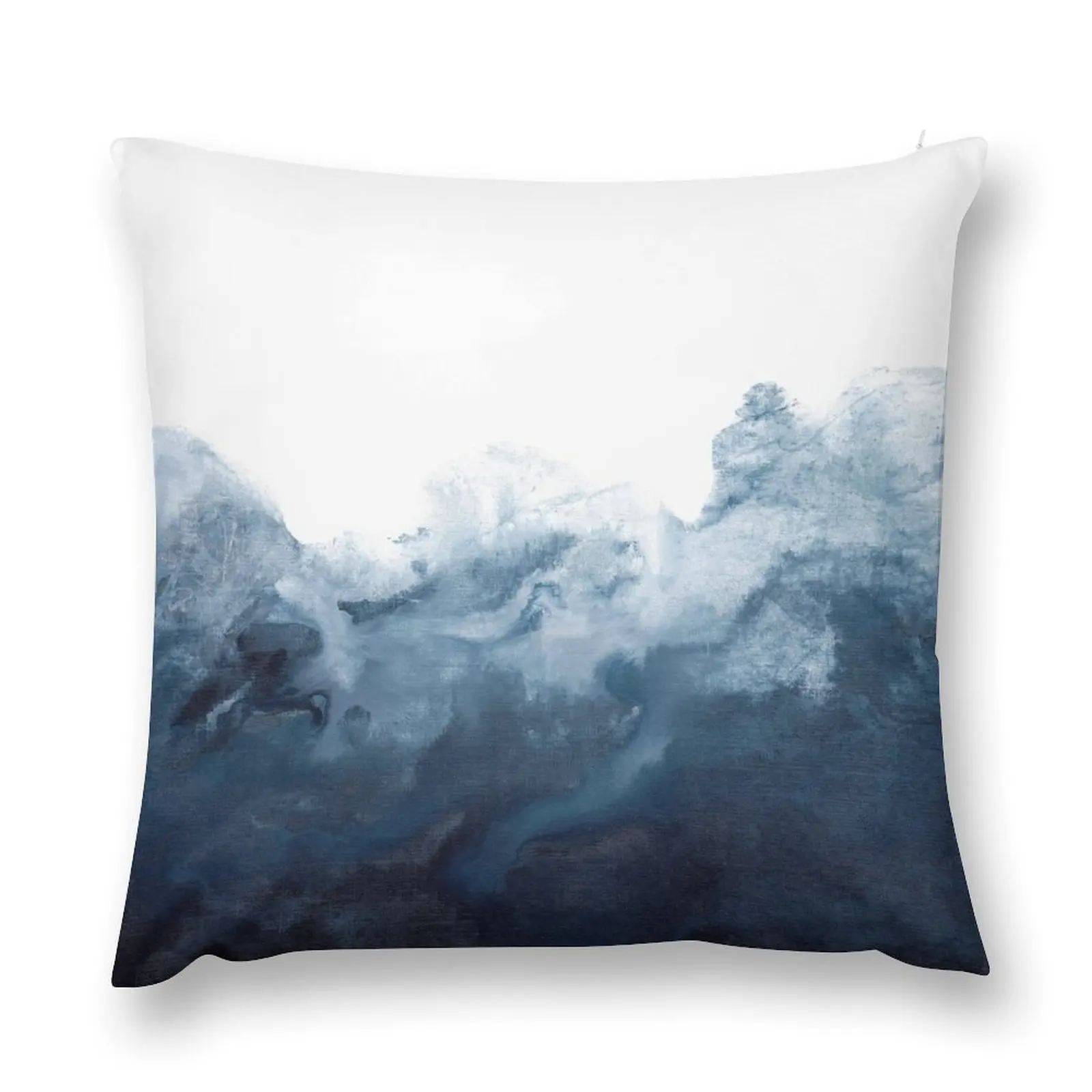 

Indigo Depths No. 2 Throw Pillow Pillowcases Bed Cushions Christmas Pillow Covers Christmas Pillows Decorative pillowcase pillow