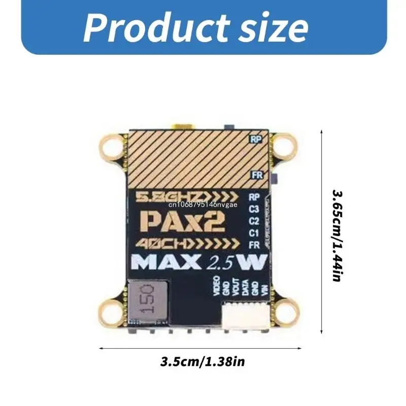 FPV 5.8G 2.5W วิดีโอ FPV เครื่องส่งสัญญาณ 40CH สำหรับช่วง Drones Part ใหม่ Dropship