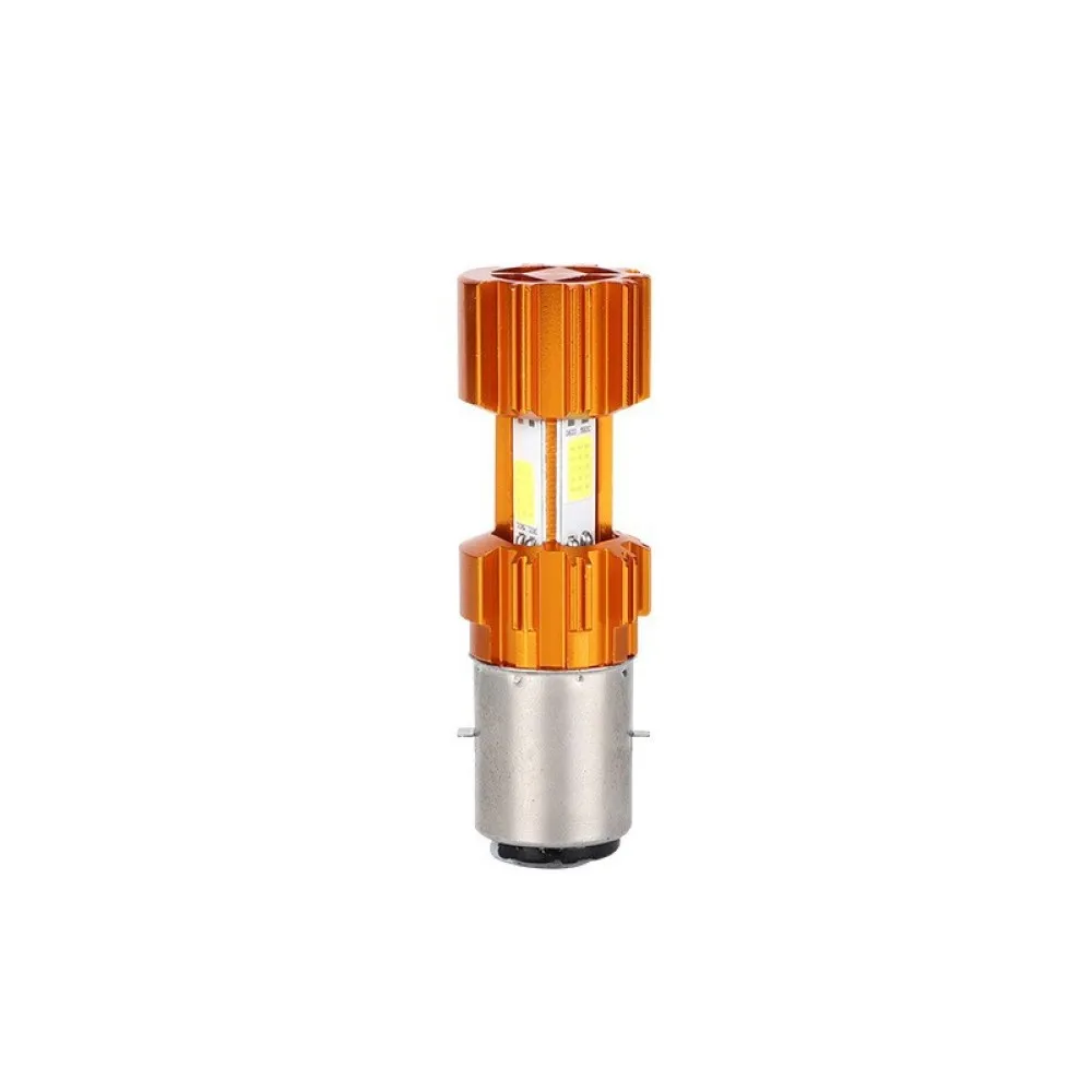 For TCYATO Universal Motorcycle LED Headlamp Dual Side Emitting Light Bulb 12V 80V Motorbike Fog Light Driving Accessory