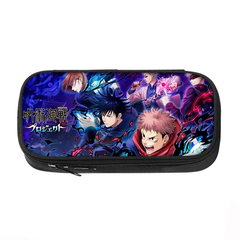 21cm X 10cm Itadori Yuji Gojo Satoru Fujikura Kei Pencil Cases Large Capacity Stationery Exclusive School Supplies Student Gifts