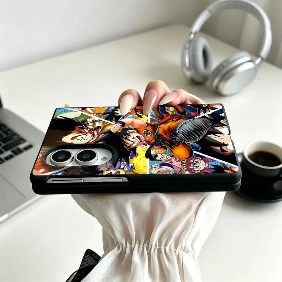 Luxury Phone Cover Case for Samsung Galaxy Z Fold8 Wide ZFold8 ZFold Wide Z Fold 8 Hot Dragon Balls Goku