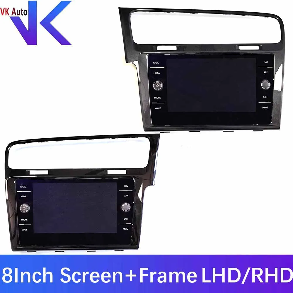 8 Inch Screen and Frame Black For LHD or RHD 5G6 919 605 B 5G6919605B