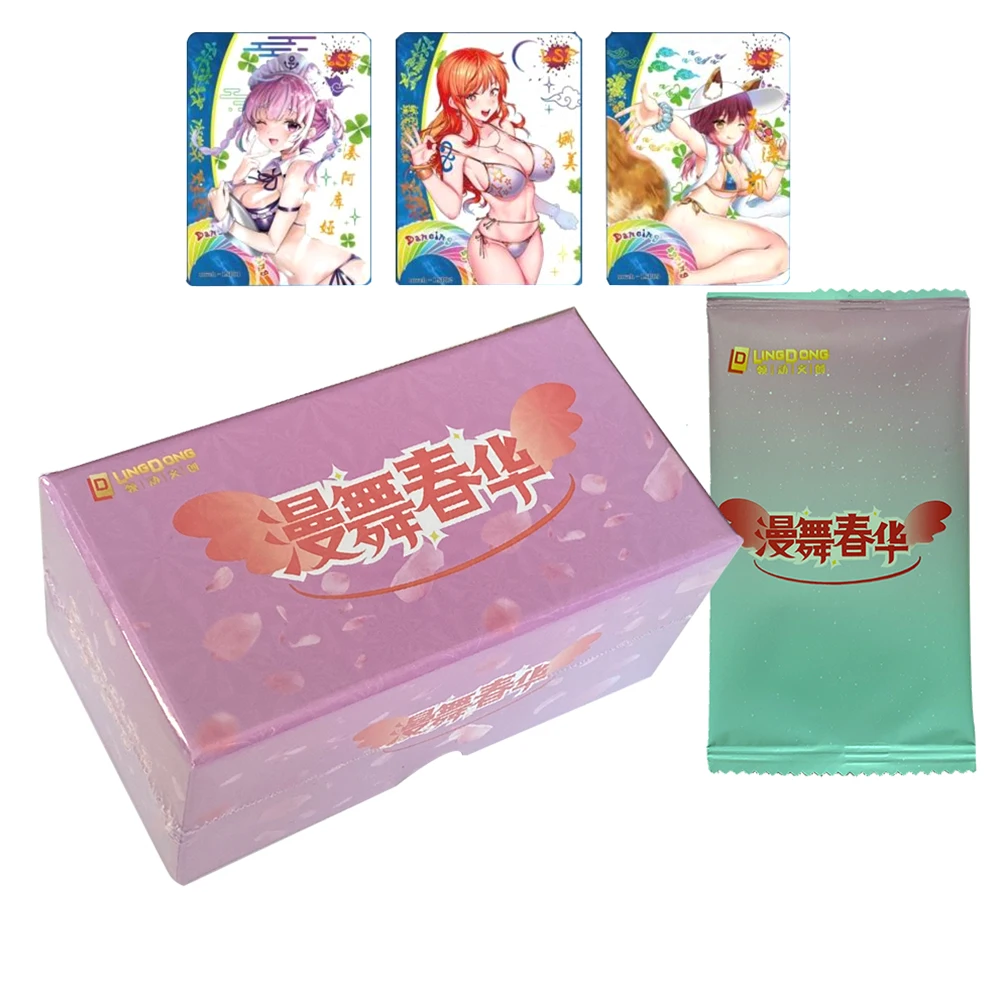 Goddess Story Dance In Spring Collection Cards TCG Booster Box Girl Bikini Card Kids Children Board Toy Hobby For Christmas Gift